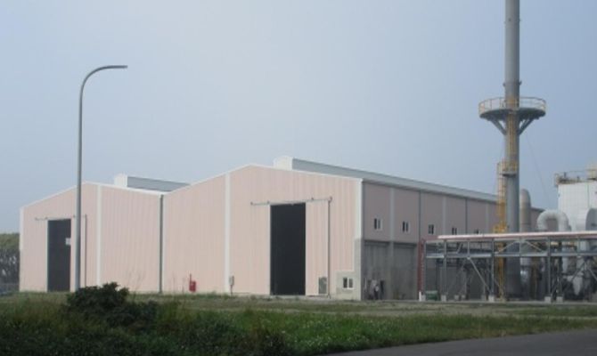 力麗紡織1500坪煤倉新建工程