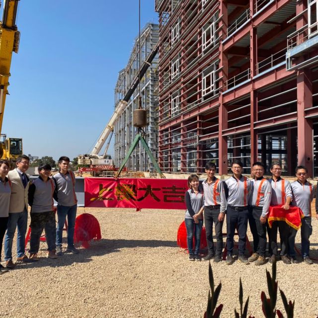 上樑典禮｜立益物流開發2期廠房增建工程