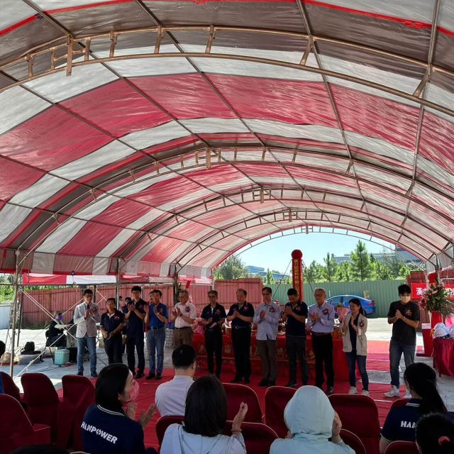 開工典禮|漢力能源科技新建工程